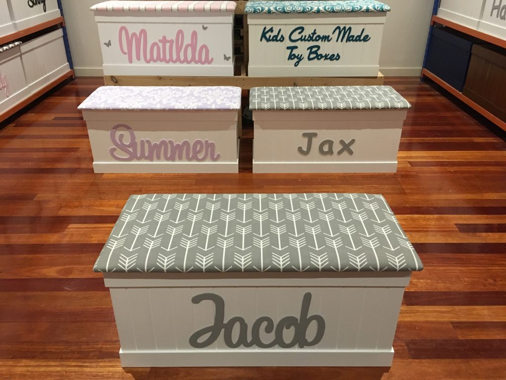 Boys Toy Boxes Kids Custom Made Toy Boxes