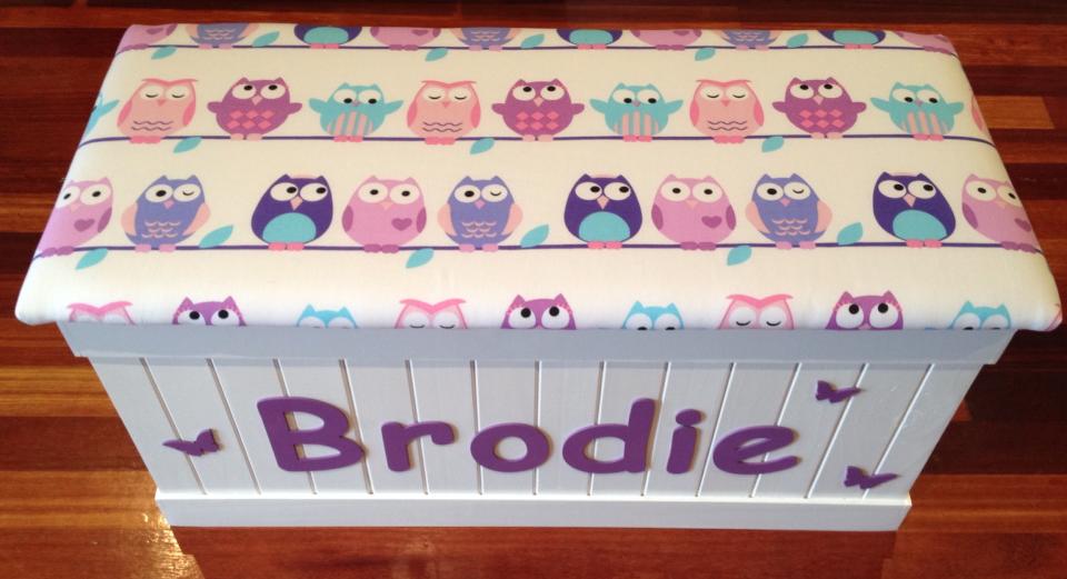 Girls Toy Boxes Kids Custom Made Toy Boxes